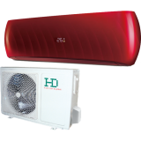 HD Design HDWI-DSGN-90C-RED / HDOI-DSGN-90C oldalfali mono split klíma 2.5 kW