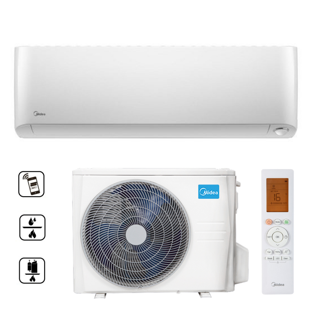 MIDEA MOP3-12-SP Oasis Plus oldalfali split (R32, 3,5 kW)