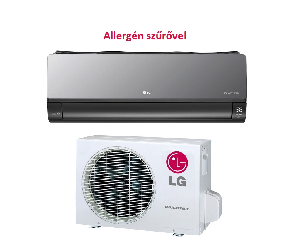 LG Artcool AC09BK Inverteres Split Klíma 2,5 kW