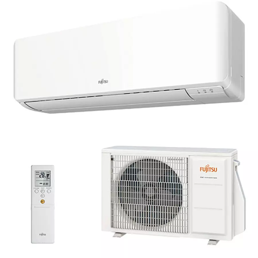 FUJITSU AIRSTAGE Oldalfali split klímaszett 2.0 kW