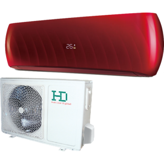 HD Design HDWI-DSGN-120C-RED / HDOI-DSGN-120C oldalfali mono split klíma 3.5 kW
